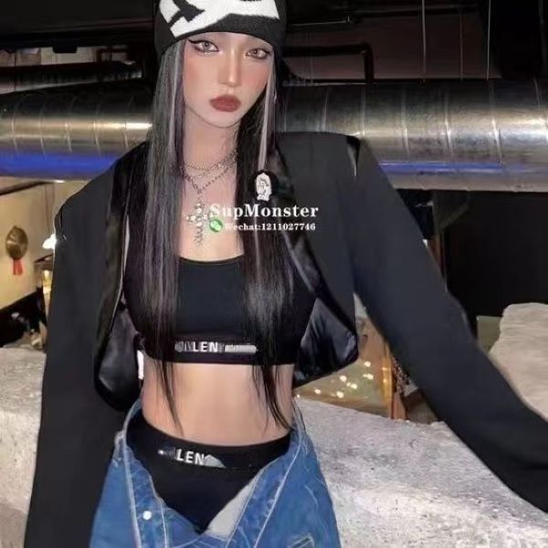 2023 new women's swimsuit op10 europe and the united states selling letter conservative sports separate high waist bikini women's, White;black
2023 new women's swimsuit op10 europe and the united states selling letter conservative sports separate high waist bikini women's, White;black
