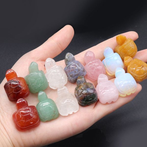 natural stone tortoise carving 1 inch lovely turtle crafts ornaments rose quartz crystal healing agate animal decoration, Black
natural stone tortoise carving 1 inch lovely turtle crafts ornaments rose quartz crystal healing agate animal decoration, Black