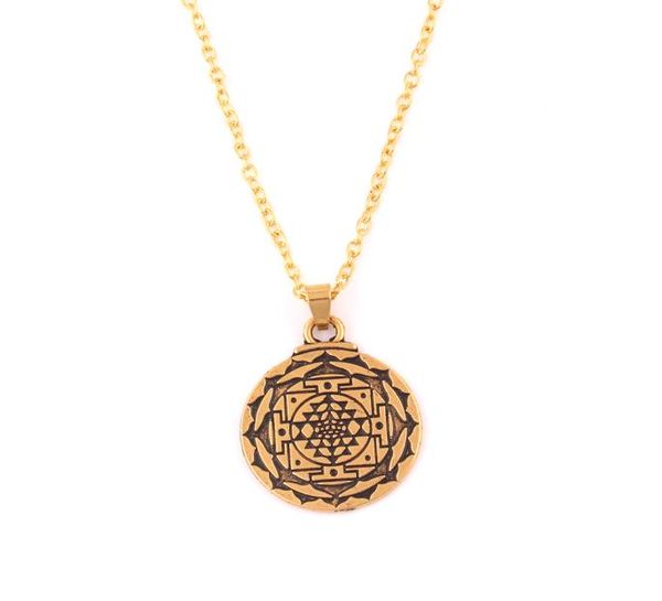 gold plated mandala chakra 3rd eye charm pendent hindu goddess yoga religion amulet necklace7755502, Silver
gold plated mandala chakra 3rd eye charm pendent hindu goddess yoga religion amulet necklace7755502, Silver