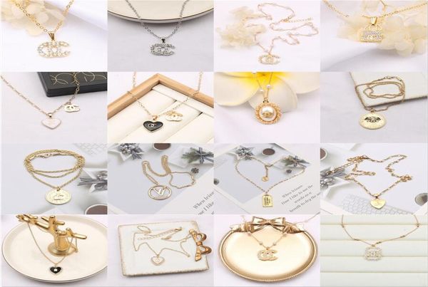luxury designer double letter pendant necklaces chain 18k gold plated crysatl pearl rhinestone sweater necklace for women lady wed5750217, Silver
luxury designer double letter pendant necklaces chain 18k gold plated crysatl pearl rhinestone sweater necklace for women lady wed5750217, Silver