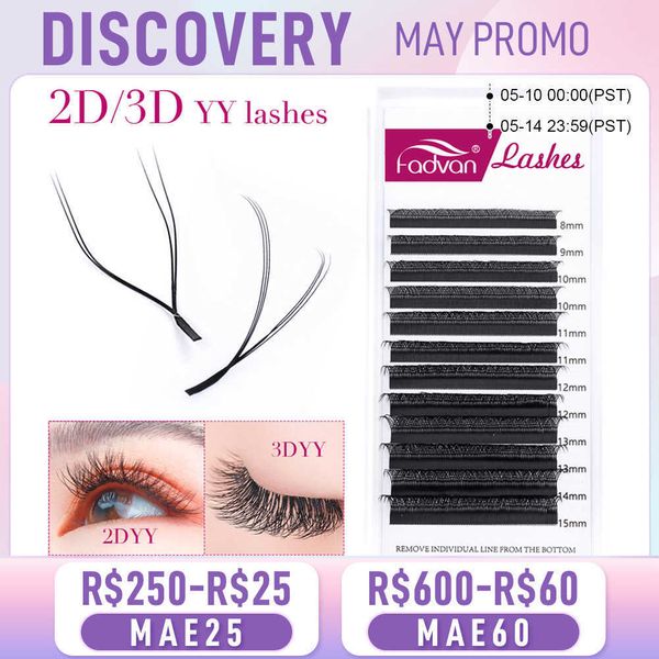 false eyelashes fadvan yy shape lashes 2d/3d 0.05/0.07 faux mink c/d/l 8-15mm natural soft brazilian eyelash premade volume fan lashes exten
false eyelashes fadvan yy shape lashes 2d/3d 0.05/0.07 faux mink c/d/l 8-15mm natural soft brazilian eyelash premade volume fan lashes exten