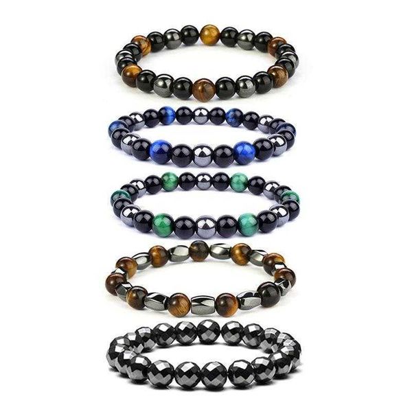 longrui tigereye bracelet ornament obsidian haematite magnet yoga energy, Golden;silver
longrui tigereye bracelet ornament obsidian haematite magnet yoga energy, Golden;silver