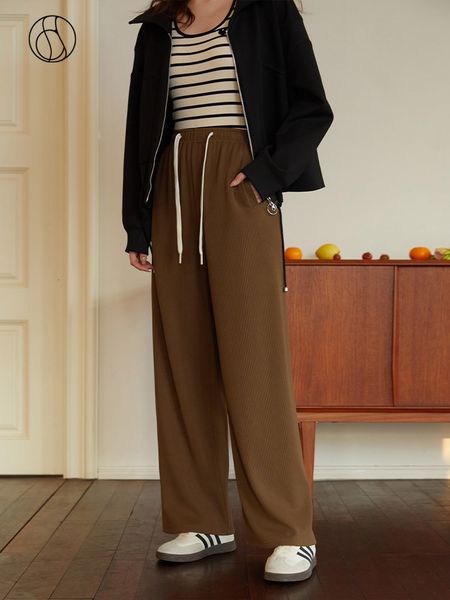 women's pants capris dushu comfortable elastic waist design straight casual pants for women spring high waist thin wide leg solid pants, Black;white
women's pants capris dushu comfortable elastic waist design straight casual pants for women spring high waist thin wide leg solid pants, Black;white