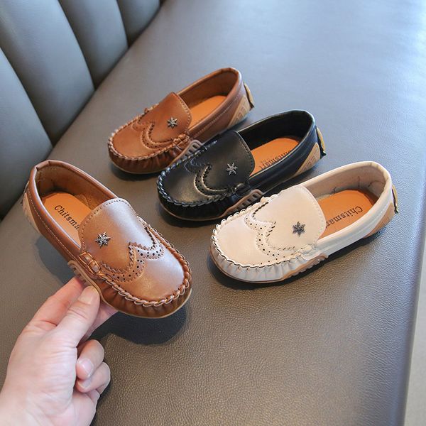 Kids Shoes Girls Boys Shoes PU Leather Boys Dress Shoes Soft Boys Loafers Boys Flats Shoes Kids Loafers Size 21-30, Beige
Kids Shoes Girls Boys Shoes PU Leather Boys Dress Shoes Soft Boys Loafers Boys Flats Shoes Kids Loafers Size 21-30, Beige