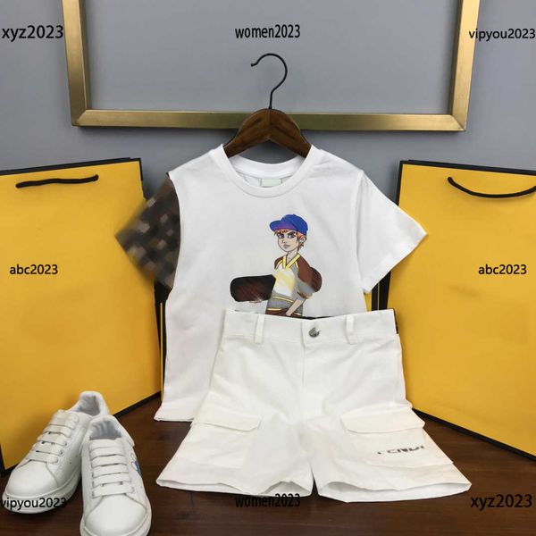 luxury outdoor tracksuits baby clothes kids sets 2pcs skateboard boy printed t-shirt and decorative shorts with large pockets on both sides, White
luxury outdoor tracksuits baby clothes kids sets 2pcs skateboard boy printed t-shirt and decorative shorts with large pockets on both sides, White