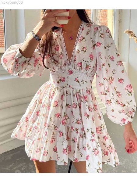 party dresses floral print dress women summer mini dress ladies elegant long sleeve lace sundress pleated high waist a-line beach dress y23, White;black
party dresses floral print dress women summer mini dress ladies elegant long sleeve lace sundress pleated high waist a-line beach dress y23, White;black