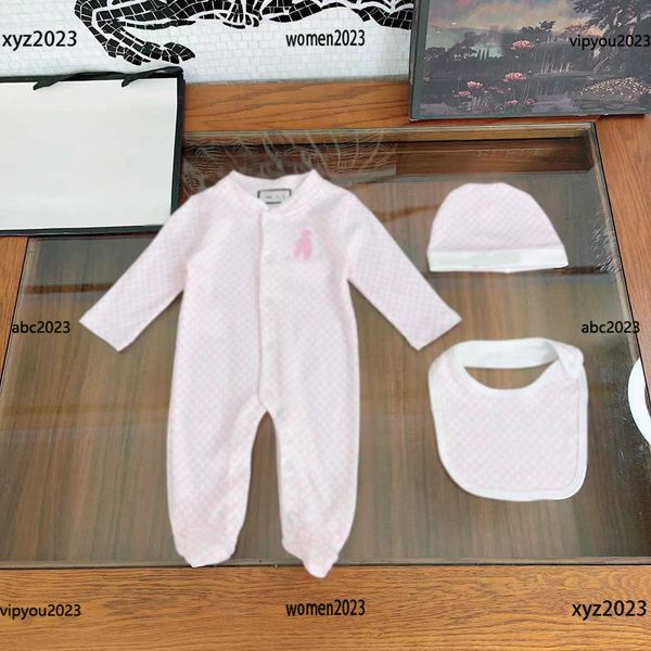 2023 toddler clothes baby bodysuit kids jumpsuits 3pcs letter printed climbing suit fashion saliva wipes and hats, Blue
2023 toddler clothes baby bodysuit kids jumpsuits 3pcs letter printed climbing suit fashion saliva wipes and hats, Blue