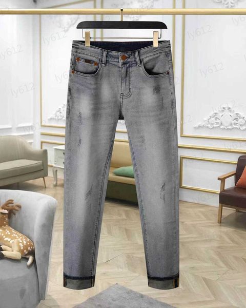 designer mens jeans summer spring casual loose luxury capsule brand logo embossed twill denim knitting cotton stretch straight pants male tr, Blue
designer mens jeans summer spring casual loose luxury capsule brand logo embossed twill denim knitting cotton stretch straight pants male tr, Blue