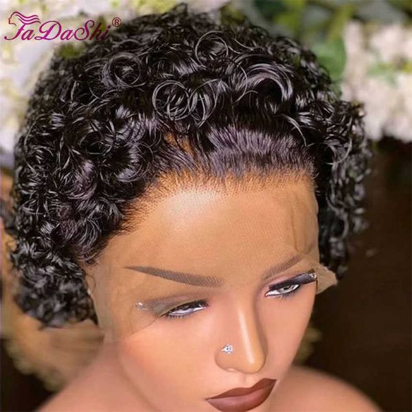 hair wigs pixie cut short bob curly lace frontal human transparent front for women deep wave 230510, Black
hair wigs pixie cut short bob curly lace frontal human transparent front for women deep wave 230510, Black