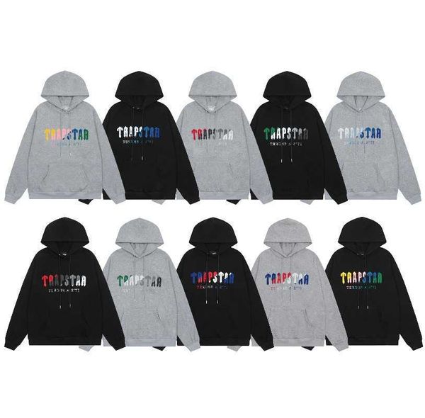designer clothing mens tracksuits high street niche rap trendy trapstar towel embroidered plush hoodie loose casual pullover jackets to 2xl, Black
designer clothing mens tracksuits high street niche rap trendy trapstar towel embroidered plush hoodie loose casual pullover jackets to 2xl, Black