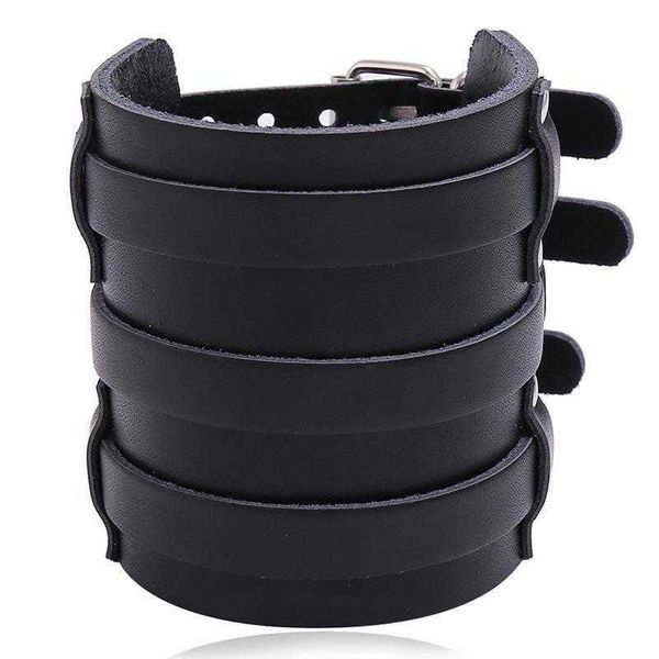 selling ornament exaggerated punk cattle leather bracelet multi layer personality fashion haulage motor bicycle wide, Golden;silver
selling ornament exaggerated punk cattle leather bracelet multi layer personality fashion haulage motor bicycle wide, Golden;silver