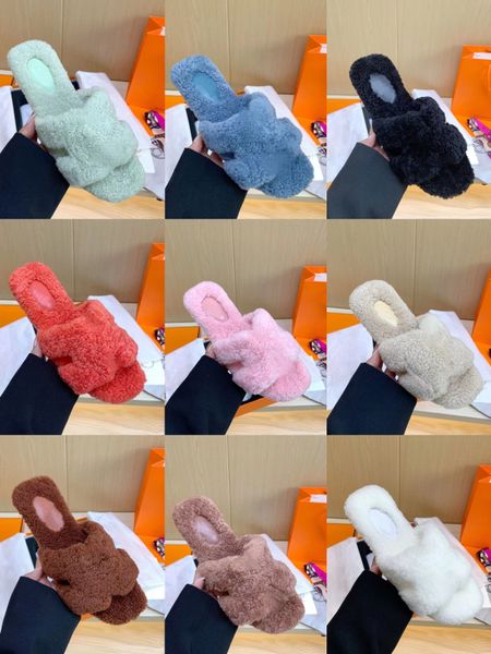 fashion lager lamb fur womens slippers flat fur female casual beach shoes luxury brand ladies outer wear sandals designer girls summmer flip, Black
fashion lager lamb fur womens slippers flat fur female casual beach shoes luxury brand ladies outer wear sandals designer girls summmer flip, Black