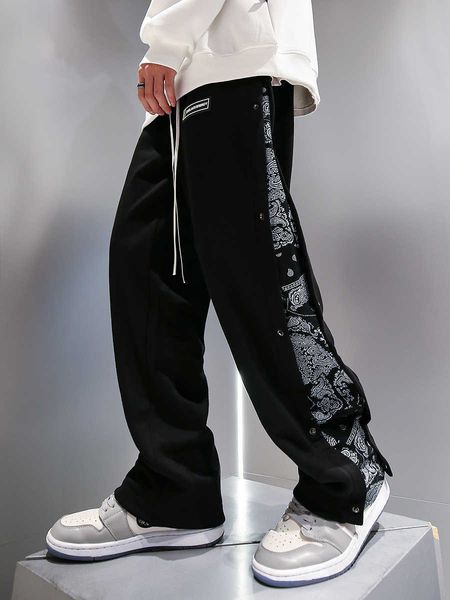 men's pants men pants solid baggy loose elastic pants sweatpants casual pants trousers large new straight grey black g230510
men's pants men pants solid baggy loose elastic pants sweatpants casual pants trousers large new straight grey black g230510