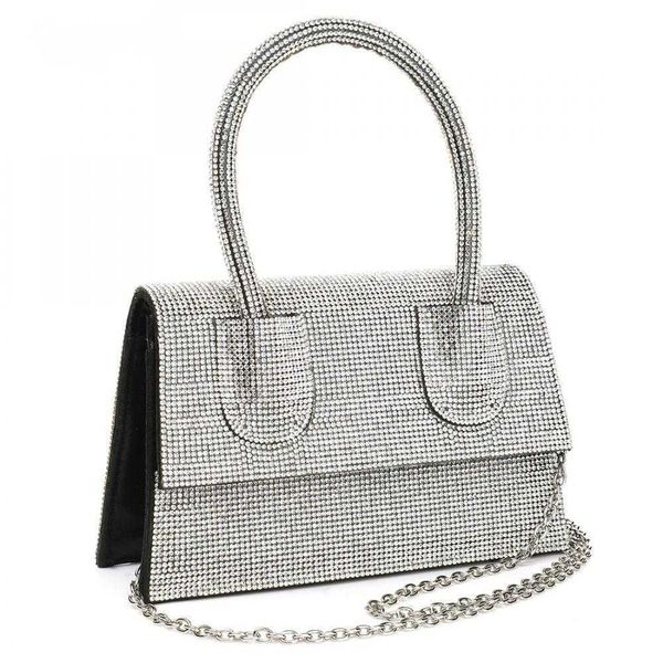 evening bags banquet glitter diamond handbag womens sling fashion luxury mini envelope handbags female silver handle 230427
evening bags banquet glitter diamond handbag womens sling fashion luxury mini envelope handbags female silver handle 230427