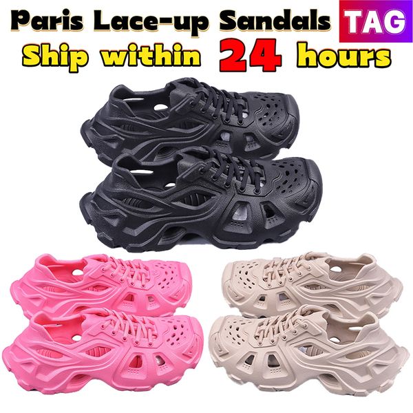 2023 mens designer sandals paris 22fw hd lace-up sneaker sandal black beige pink men summer outdoor rubber causal sabdal
2023 mens designer sandals paris 22fw hd lace-up sneaker sandal black beige pink men summer outdoor rubber causal sabdal