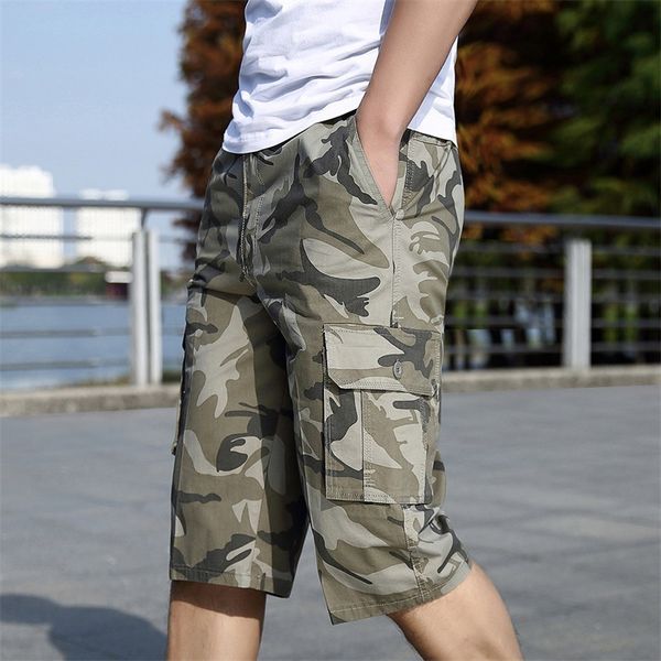 men's shorts plus size 6xl cargo men summer knee multi pocket casual cotton elastic waist bermudas pants male camouflage 230510, White;black
men's shorts plus size 6xl cargo men summer knee multi pocket casual cotton elastic waist bermudas pants male camouflage 230510, White;black