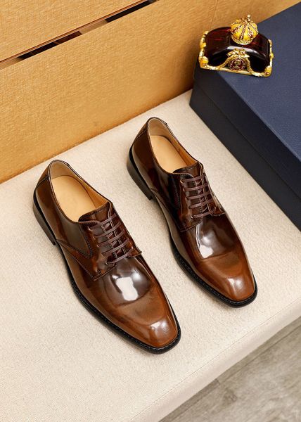 2023 mens formal dress shoes gentlemen brand designer genuine leather flats men's business casual shoes size 38-45, Black
2023 mens formal dress shoes gentlemen brand designer genuine leather flats men's business casual shoes size 38-45, Black