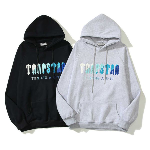 designer clothing mens sweatshirts tracksuits hoodies american niche trendy brand trapstar blue white towel embroidered hoodie for men113, Black
designer clothing mens sweatshirts tracksuits hoodies american niche trendy brand trapstar blue white towel embroidered hoodie for men113, Black