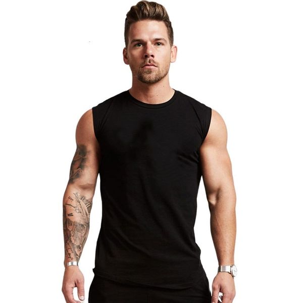 men' tank gym men fitness bodybuilding workout cotton sleeveless shirt male summer casual singlet solid vest undershirt 230509, White;black
men' tank gym men fitness bodybuilding workout cotton sleeveless shirt male summer casual singlet solid vest undershirt 230509, White;black
