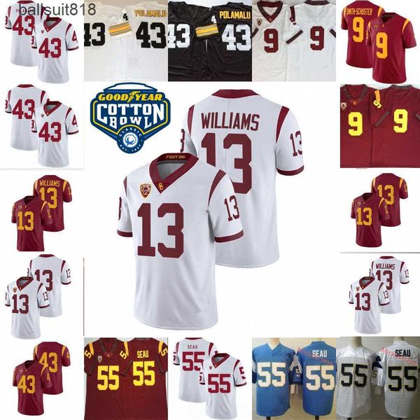 mens junior seau usc trojans football jersey stitched #9 juju smith-schuster 43 troy polamalu 13 caleb williams usc jersey, Black
mens junior seau usc trojans football jersey stitched #9 juju smith-schuster 43 troy polamalu 13 caleb williams usc jersey, Black