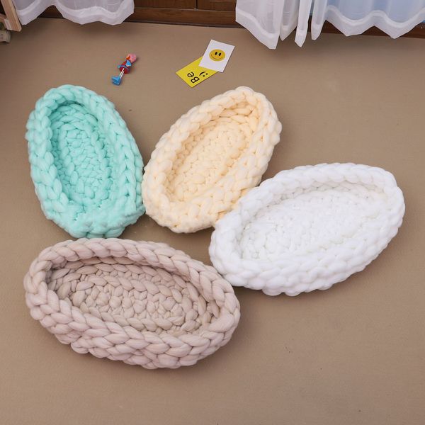 bassinets cradles handmade woven basket creative chunky knit nest pod pography prop born baby infant boat box po shoot for studio 230510
bassinets cradles handmade woven basket creative chunky knit nest pod pography prop born baby infant boat box po shoot for studio 230510