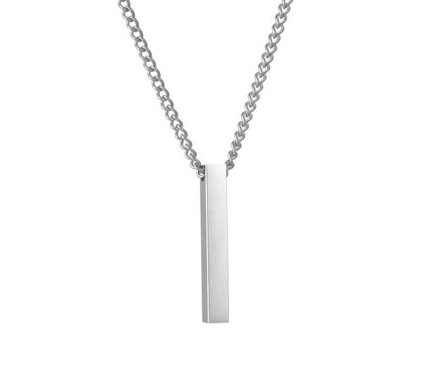 pendant necklaces strands strings popular jewelry versatile personality laser lettering stainless steel simple glossy name column 4974785, Silver
pendant necklaces strands strings popular jewelry versatile personality laser lettering stainless steel simple glossy name column 4974785, Silver
