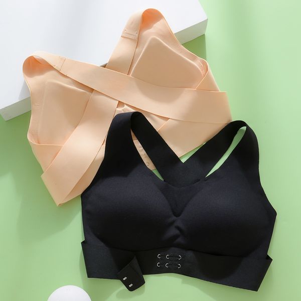 bras seamless underwear women's thin small breast push up and antisagging correction adjusting sports push bra 230509, Red;black
bras seamless underwear women's thin small breast push up and antisagging correction adjusting sports push bra 230509, Red;black