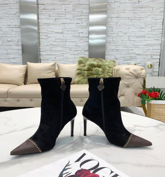 2021 autumn winter women039s collet high heel short boots real leather shoes head design lacquer canvas material4115314, Black
2021 autumn winter women039s collet high heel short boots real leather shoes head design lacquer canvas material4115314, Black