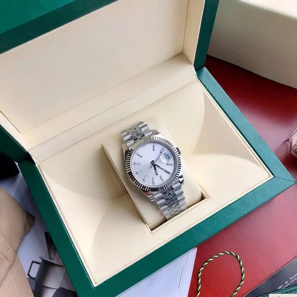 luxury mens watch sapphire glass 41mm day-date diamond bezel automatic mechanical stainless steel mens watches, Slivery;brown
luxury mens watch sapphire glass 41mm day-date diamond bezel automatic mechanical stainless steel mens watches, Slivery;brown