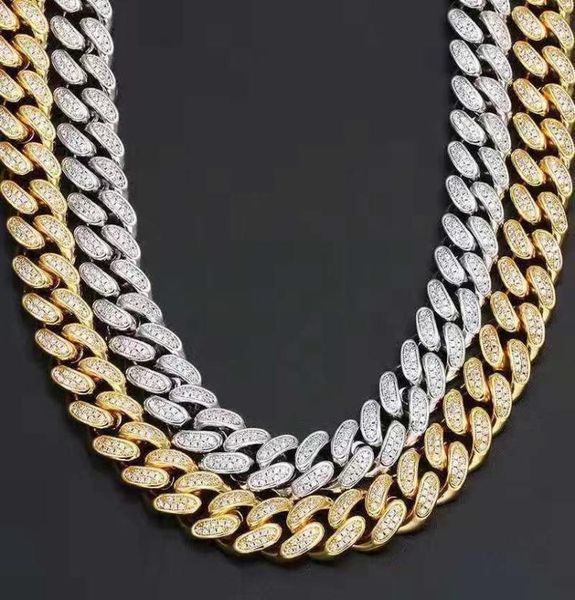 12mm classic diamond cuban miami chain link necklaces mens hiphop iced out jewelry2095773, Silver
12mm classic diamond cuban miami chain link necklaces mens hiphop iced out jewelry2095773, Silver