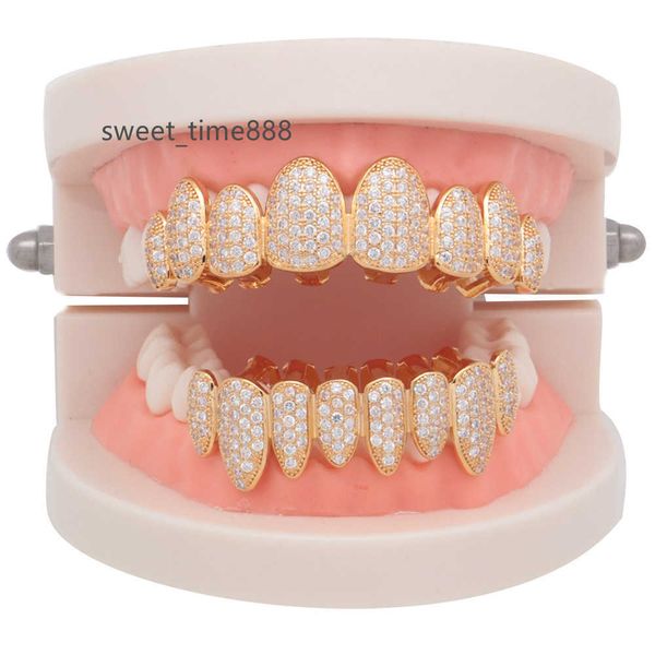 eight teeth grillz rapper hip hop zircon grillz teeth 18k gold plated teeth grillz, Silver
eight teeth grillz rapper hip hop zircon grillz teeth 18k gold plated teeth grillz, Silver