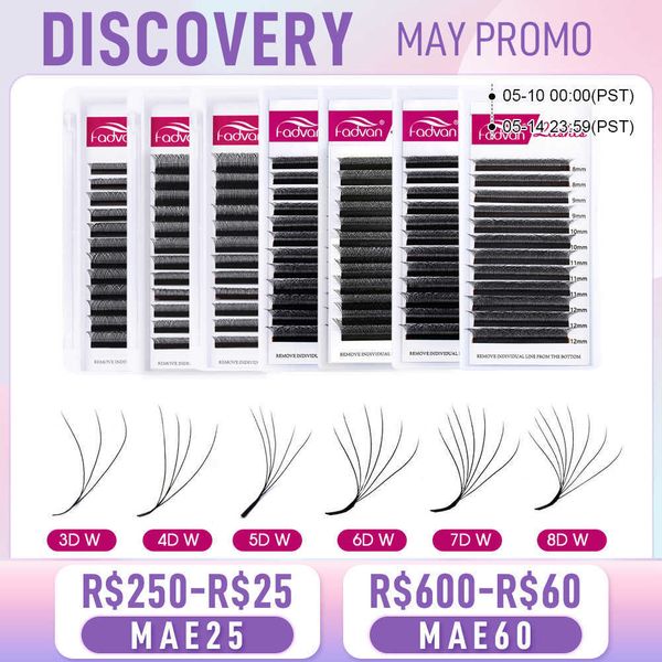 false eyelashes fadvan automatic flowering w shape bloom 3d/4d/5d/6d/7d/8d premade fans eyelash extensions natural soft professional lashes
false eyelashes fadvan automatic flowering w shape bloom 3d/4d/5d/6d/7d/8d premade fans eyelash extensions natural soft professional lashes