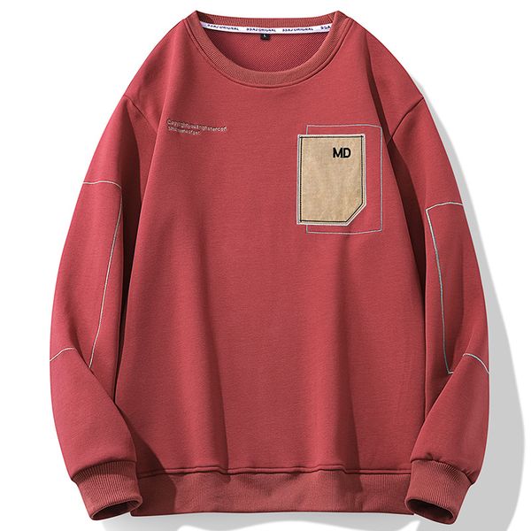 2023 spring and autumn new cotton hoodie men's tide brand men's long-sleeved t-shirt loose round pilot wind autumn clothes ins fas, Black
2023 spring and autumn new cotton hoodie men's tide brand men's long-sleeved t-shirt loose round pilot wind autumn clothes ins fas, Black
