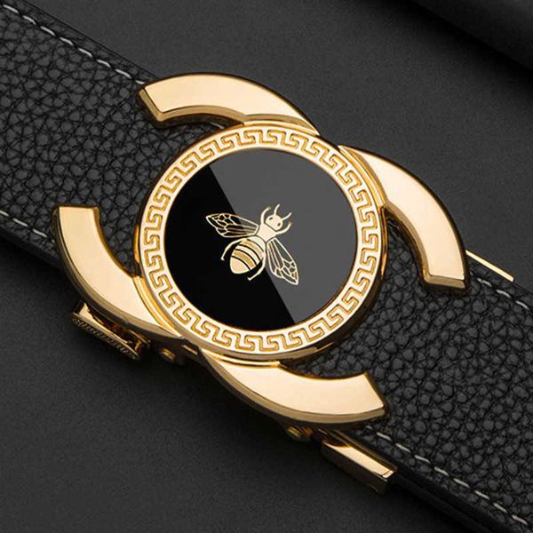 suspenders white line lychee pattern double-sided layer cowhide male genuine leather bee automatic buckle waist belt casual korean trend, Black;brown
suspenders white line lychee pattern double-sided layer cowhide male genuine leather bee automatic buckle waist belt casual korean trend, Black;brown