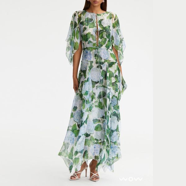 fanncy dress crew neck floral printed gathered waist irregular hem dress, Black;gray
fanncy dress crew neck floral printed gathered waist irregular hem dress, Black;gray