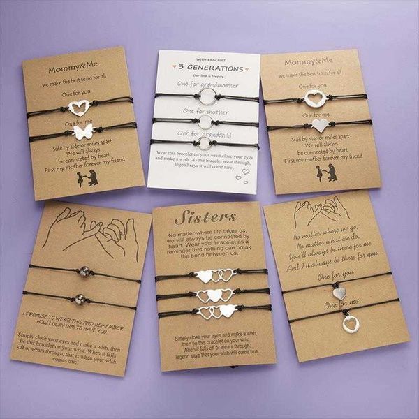 mothers day card bracelet geometric hollow multi pack woven adjustable sisters family, Golden;silver
mothers day card bracelet geometric hollow multi pack woven adjustable sisters family, Golden;silver