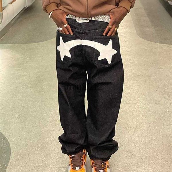 mens jeans baggy jeans men y2k fashion designer black star printed trousers bottoms streetwear casual low waist loose straight denim pants r, Blue
mens jeans baggy jeans men y2k fashion designer black star printed trousers bottoms streetwear casual low waist loose straight denim pants r, Blue