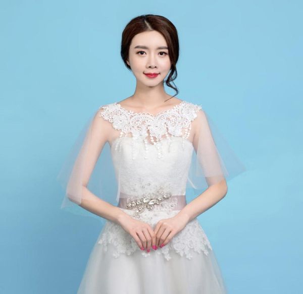 ivory wedding accesosries bridal boleros soft tulle with applique 2019 new arrival summer bridal wraps3371194, White
ivory wedding accesosries bridal boleros soft tulle with applique 2019 new arrival summer bridal wraps3371194, White