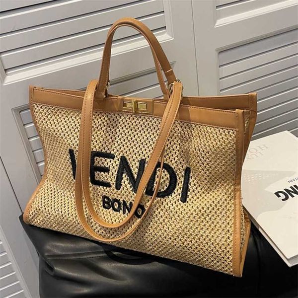 13% off 2023 fashion handbag big women's new summer popular grass woven shoulder versatile ins handheld commuter tote bag trend
13% off 2023 fashion handbag big women's new summer popular grass woven shoulder versatile ins handheld commuter tote bag trend