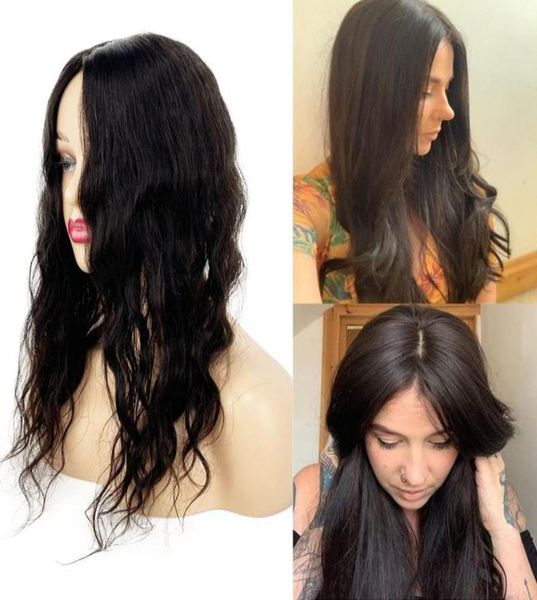 natural wave slik base human hair ers for women black color clip in pieces 13x15cm6103085, Black;brown
natural wave slik base human hair ers for women black color clip in pieces 13x15cm6103085, Black;brown
