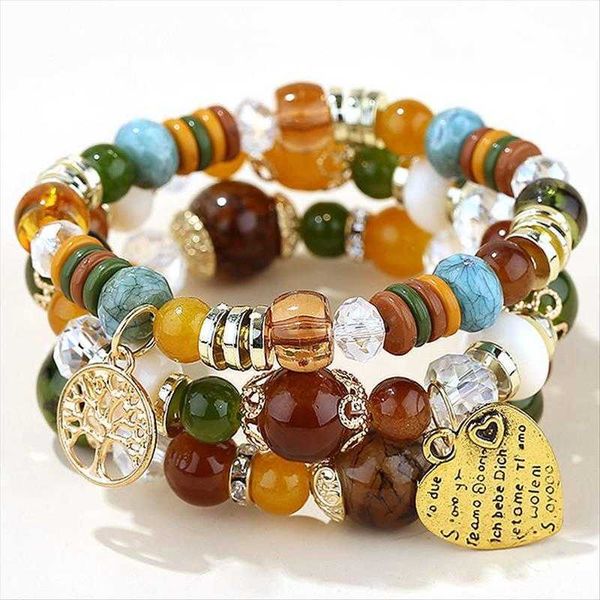 simple metal peach heart charm love tree pendant candy beads multi layer temperamental bracelet 0203, Golden;silver
simple metal peach heart charm love tree pendant candy beads multi layer temperamental bracelet 0203, Golden;silver
