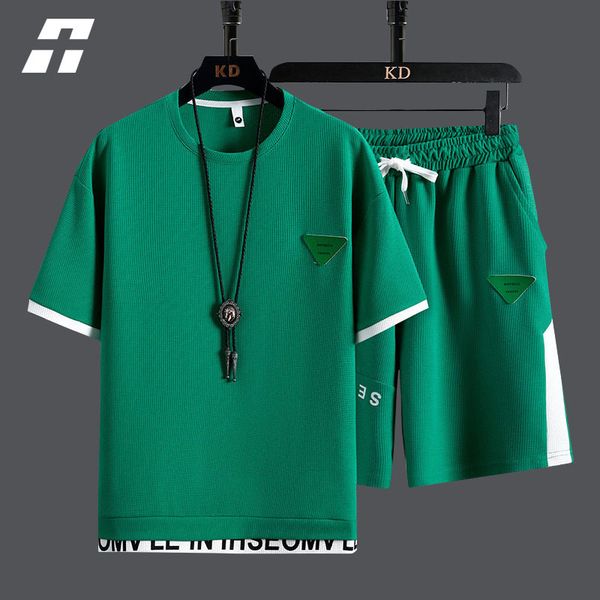 men's tracksuits summer 2 pieces set white tracksuit men's fake two tshirt shorts harajuku streetwear oversized men sets short out, Gray
men's tracksuits summer 2 pieces set white tracksuit men's fake two tshirt shorts harajuku streetwear oversized men sets short out, Gray