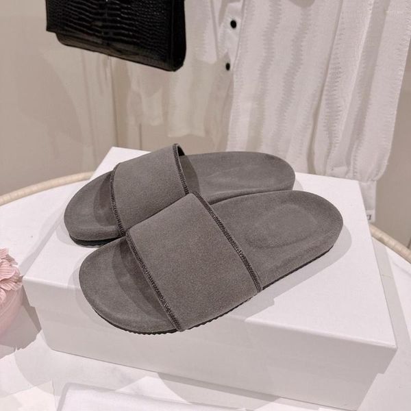 slippers summer slides leather beach shoes peep toe suede flat modern metal lock designer mules flip flops slip on, Black
slippers summer slides leather beach shoes peep toe suede flat modern metal lock designer mules flip flops slip on, Black