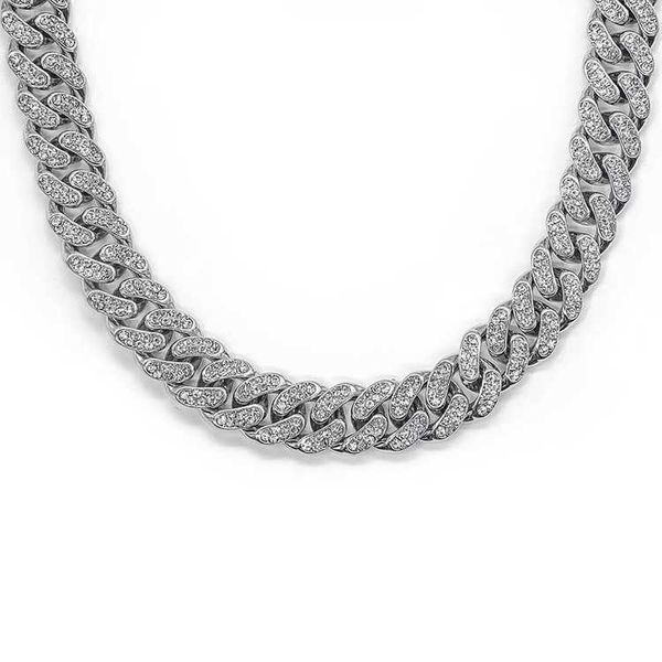 customized new style 17mm wide 2row cuban chain with iced out moissanite necklace hip hop men's chains, Silver
customized new style 17mm wide 2row cuban chain with iced out moissanite necklace hip hop men's chains, Silver