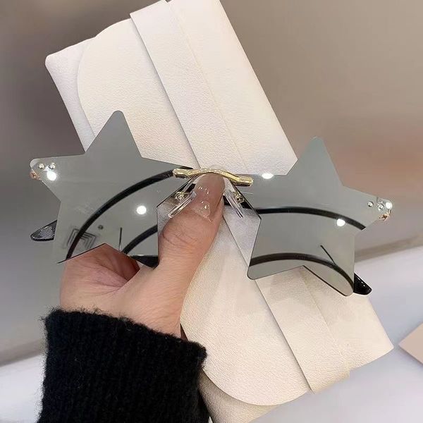 designer sunglasses for women kammp high-looking fashionable sunglasses anti-glare personality star rimless sunglasses for men and women, White;black
designer sunglasses for women kammp high-looking fashionable sunglasses anti-glare personality star rimless sunglasses for men and women, White;black