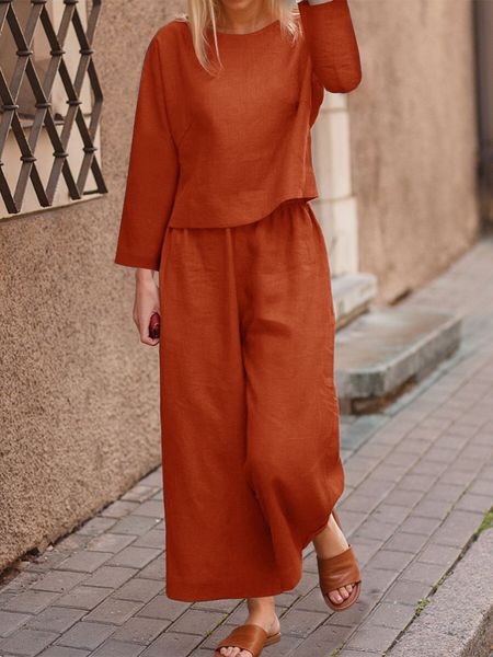 women's two piece pants autumn oversize cotton female set loose women's pants suit wide-leg trouser suits female fashion casual la, White
women's two piece pants autumn oversize cotton female set loose women's pants suit wide-leg trouser suits female fashion casual la, White