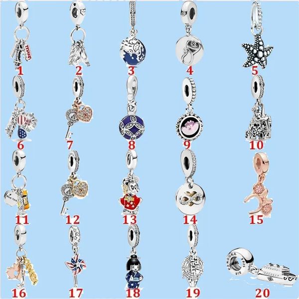 925 silver beads charms fit pandora charm spinning pinwheel love key style versatile, Black
925 silver beads charms fit pandora charm spinning pinwheel love key style versatile, Black