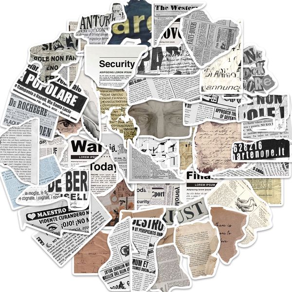 52pcs fragmented text broken newspaper graffiti stickers for diy luggage lapskateboard motorcycle bicycle stickers tt196
52pcs fragmented text broken newspaper graffiti stickers for diy luggage lapskateboard motorcycle bicycle stickers tt196