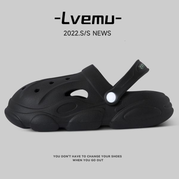 slippers mens clogs thick platform indoor outdoor beach shoes couple women flip flops garden sandals casual slides 230510, Black
slippers mens clogs thick platform indoor outdoor beach shoes couple women flip flops garden sandals casual slides 230510, Black