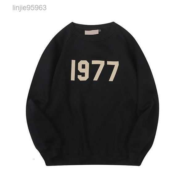 

ess 1977 designer esen hoodies hoody men esenta pullover sweatshirts oversized clothing quality mens womens hooded jumper refflective letter, Black